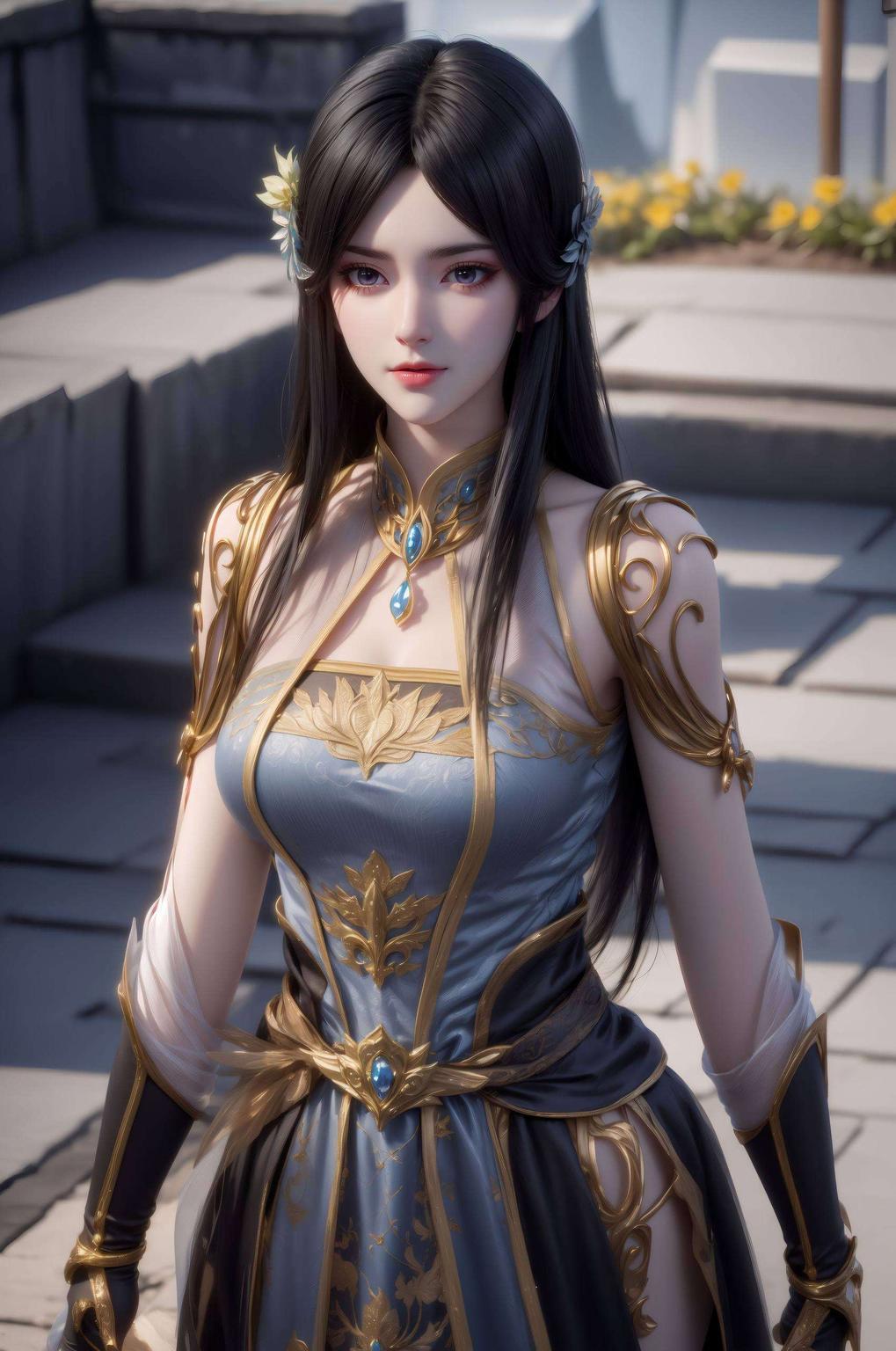 全身角色入境护眼精细