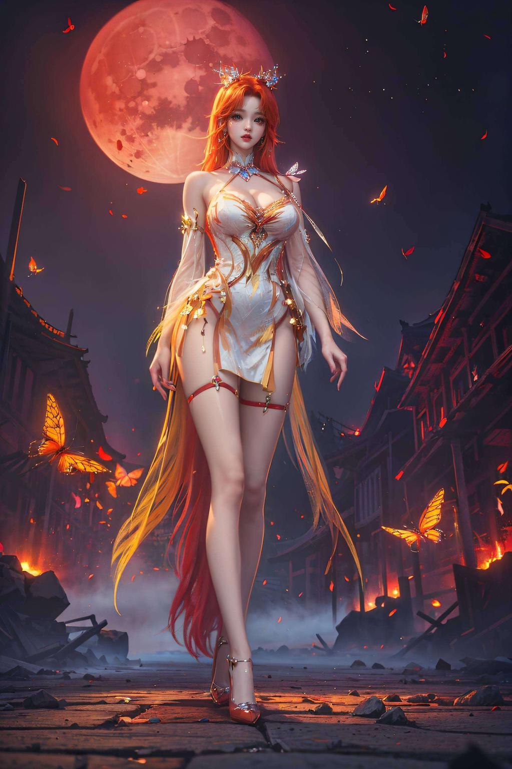 仿佛诉说着无声的故事看这款国漫女神柳七月的壁纸