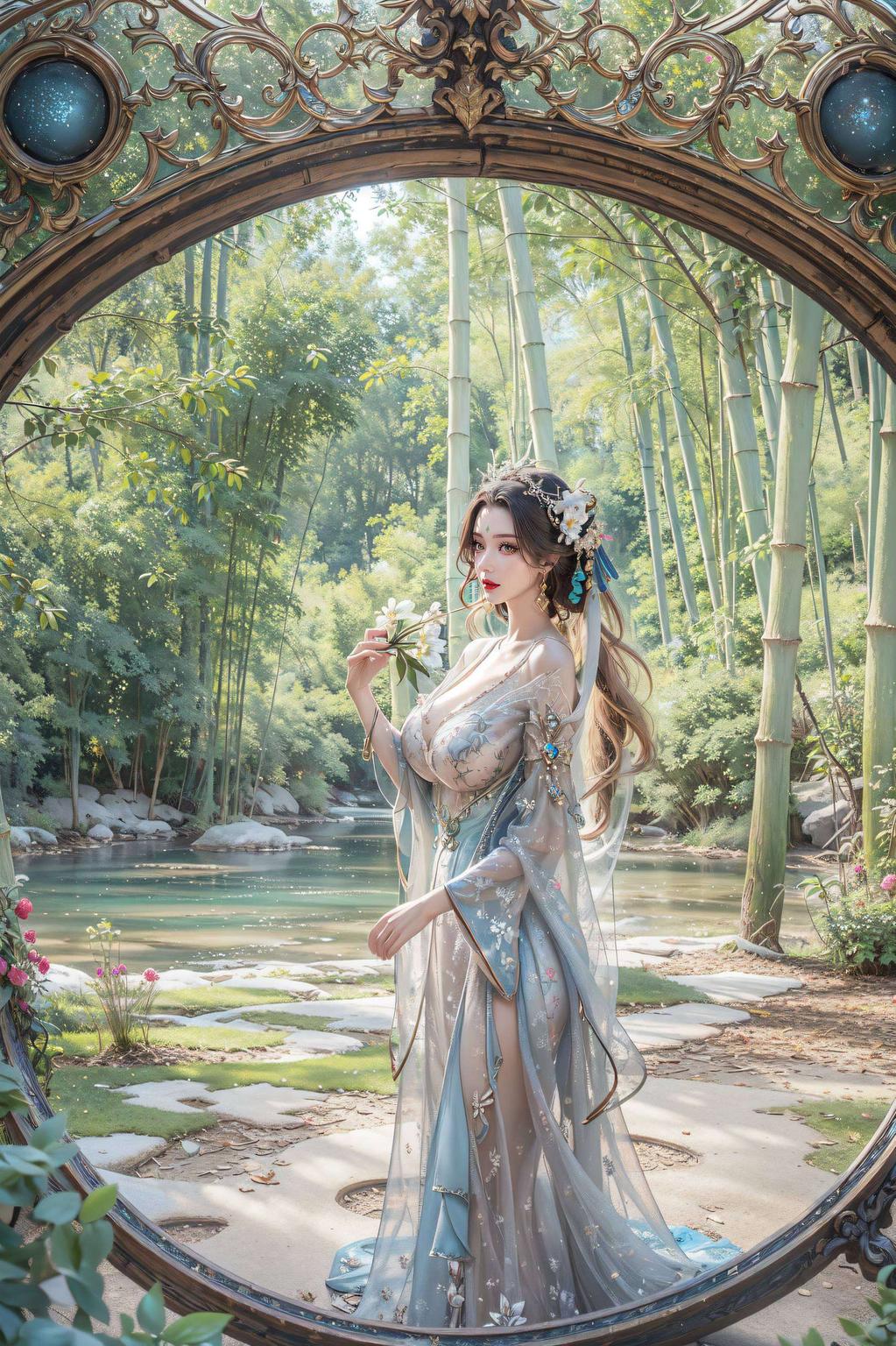 专为iPhone量身打造！高清画质柳神全屏壁纸