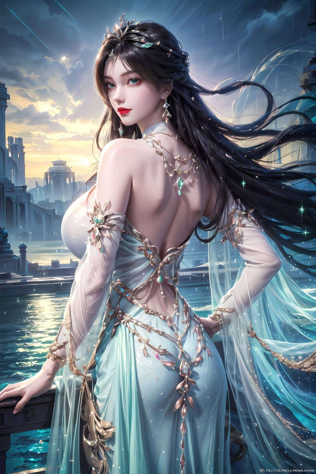 点亮手机屏幕完美世界柳神壁纸