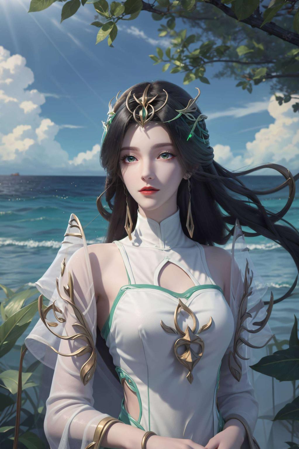 电脑艺术壁纸大放送！快来看看这位美女动漫壁纸中的柳神图片今天给大家带来一组专集免费壁纸合集