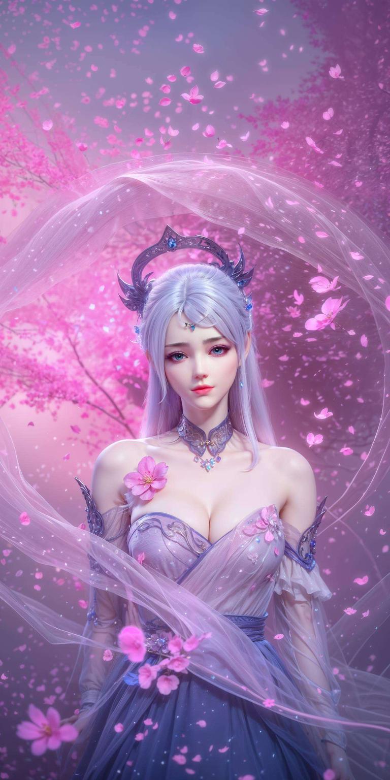 犹如置身游戏世界清新的色调搭配细腻的光影