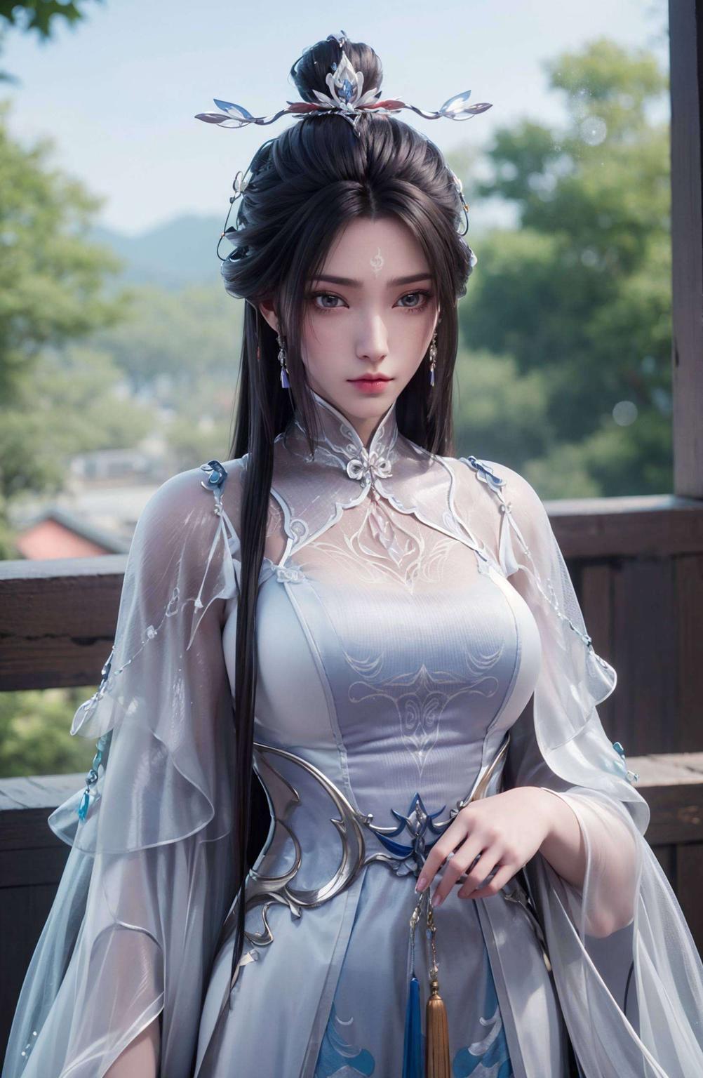 仿佛能感受到她眼中的深邃与坚定带你领略陆雪琪的动漫魅力！清新的色彩