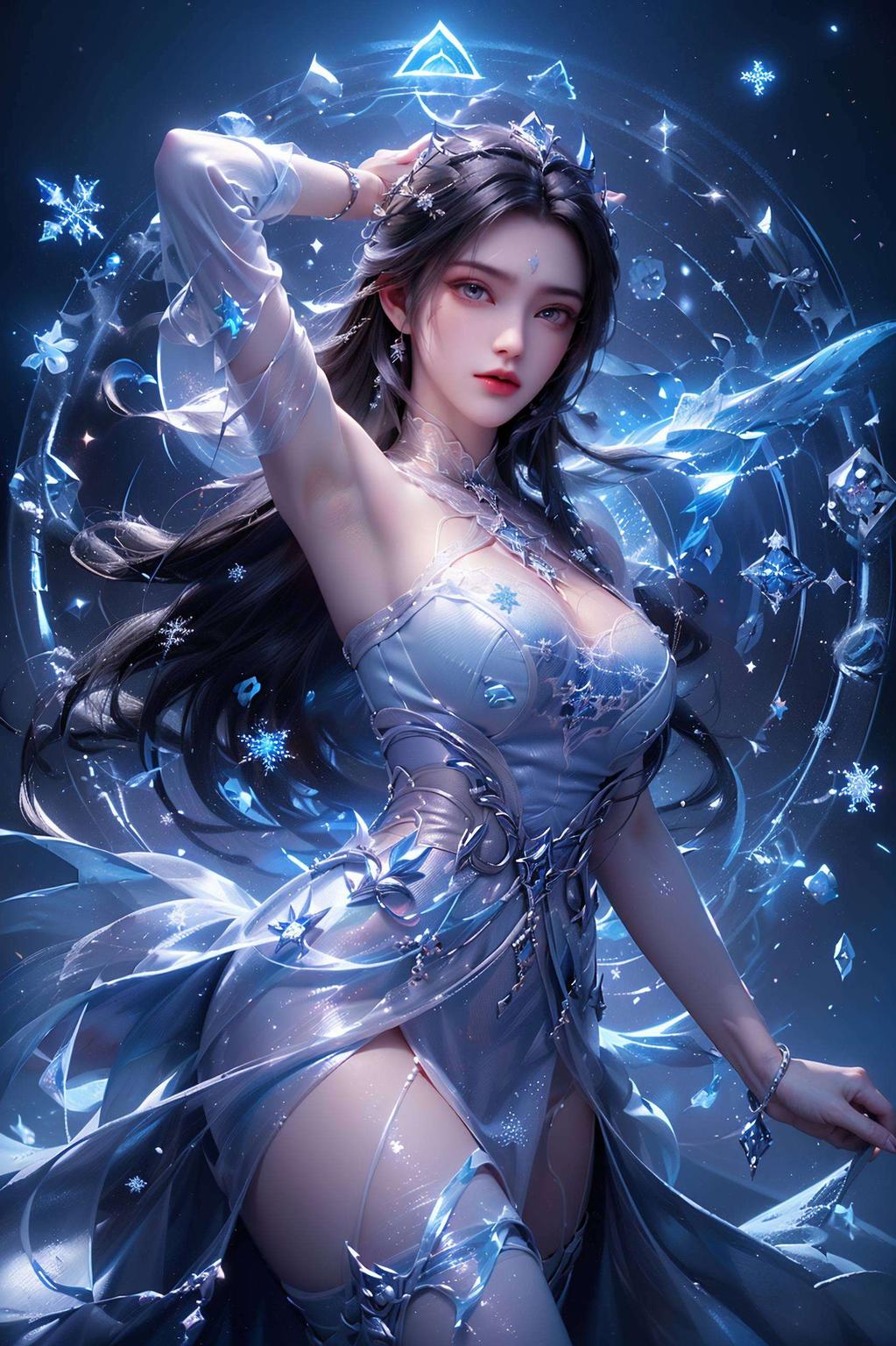 今天给大家带来一款超可爱的电脑壁纸！看这陆雪琪加上那双明亮的眼睛