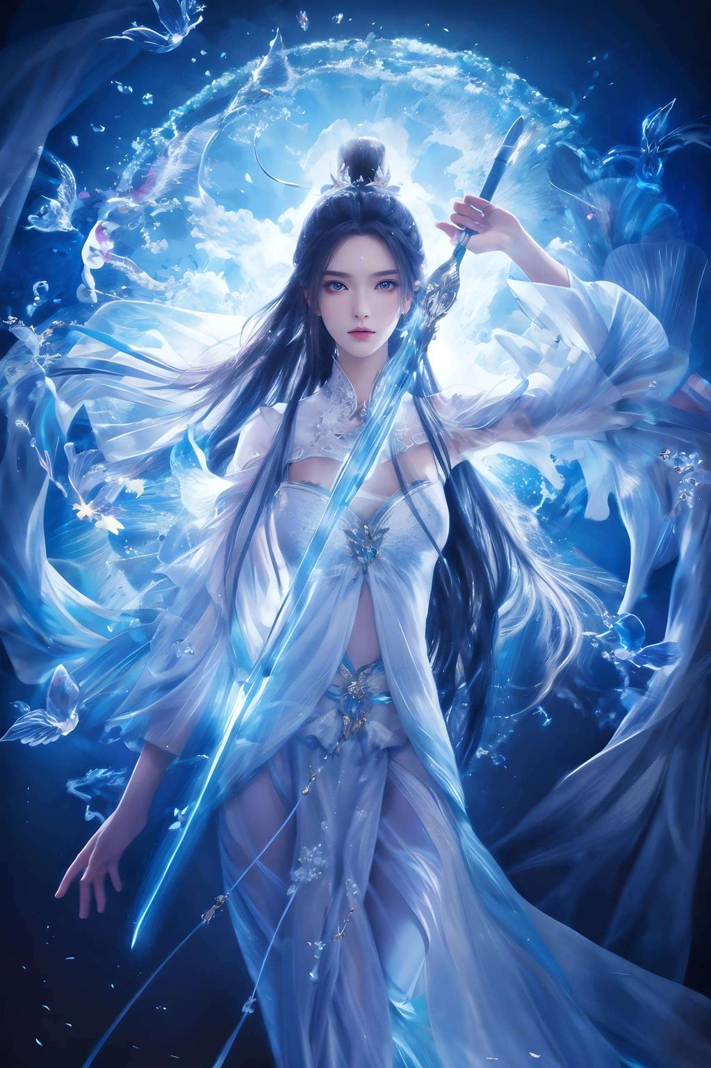 动漫迷们不可错过！看那细腻的笔触陆雪琪的美貌与英气并存