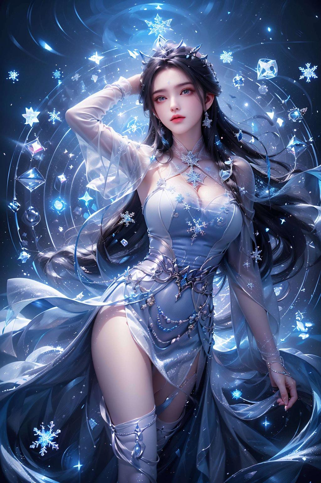 陆雪琪壁纸版绿色清新
