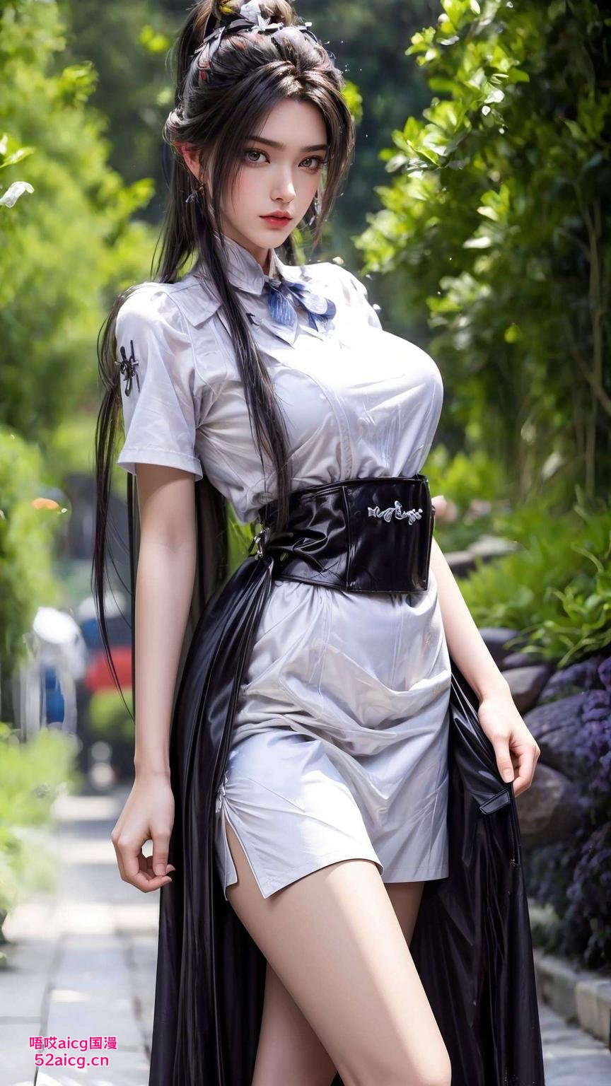 专为Win10定制！看这款陆雪琪漫画壁纸仿佛置身于梦幻般的仙境