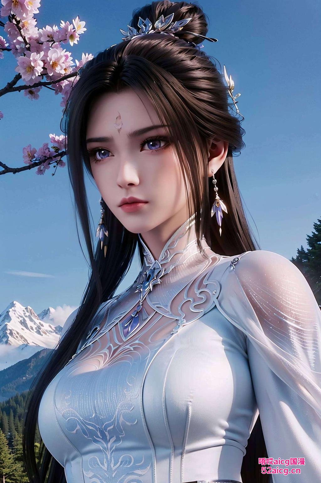 电脑桌面瞬间变身仙境美得让人心动！这护眼潮图