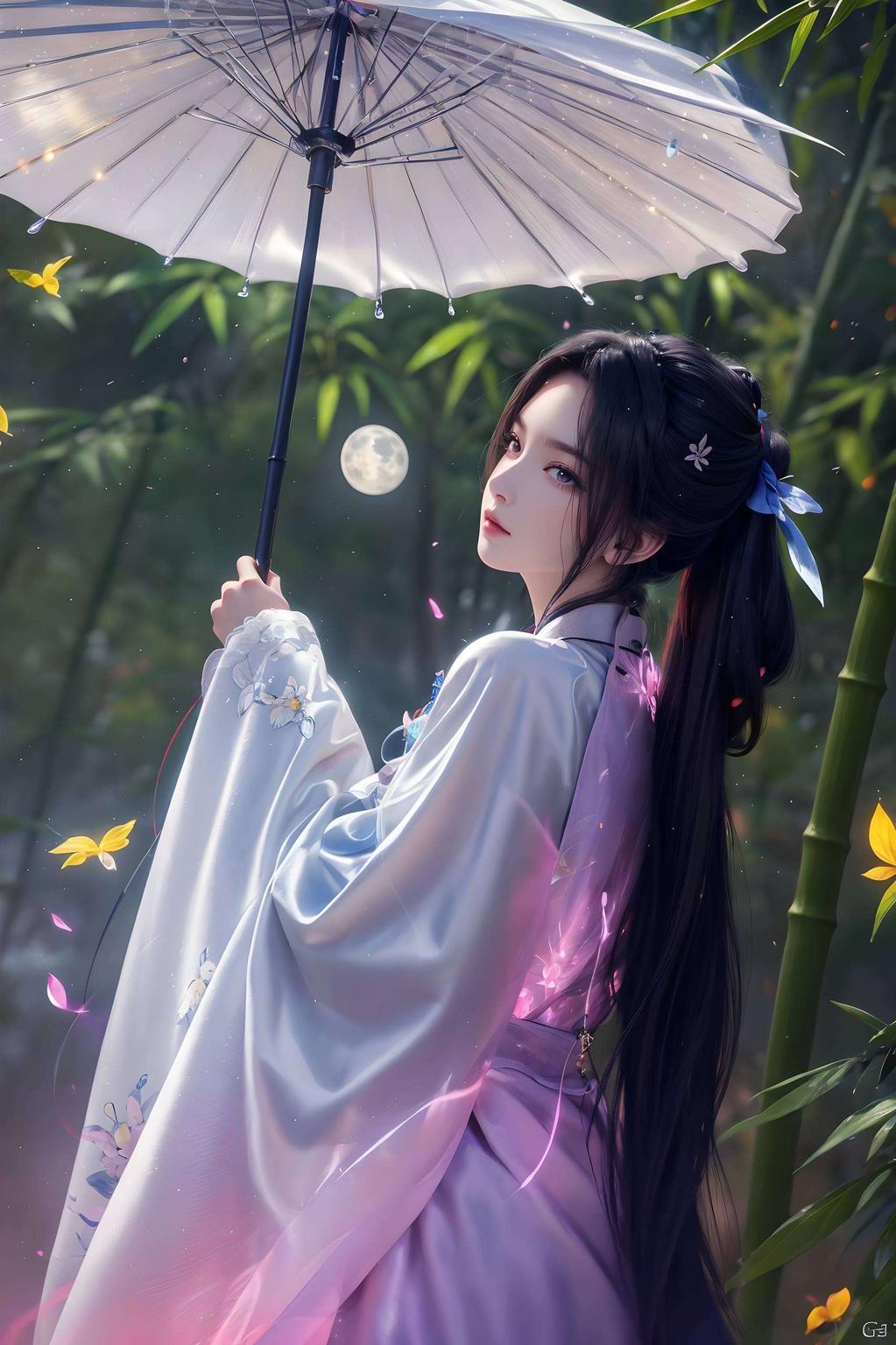 绝对清新唯美！这款诛仙陆雪琪手绘赶紧来下载吧