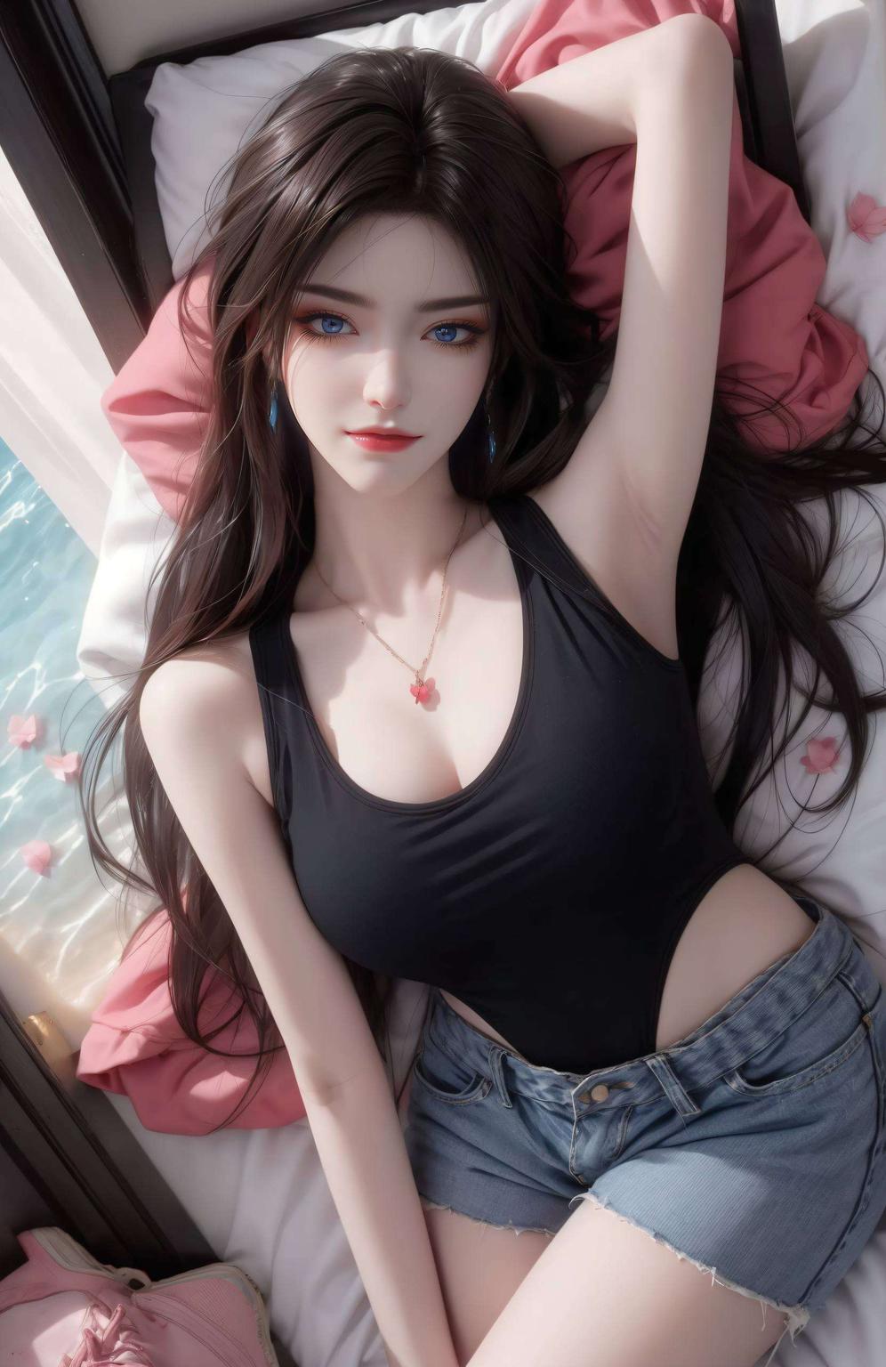 绿色极简壁纸夏装轻舞