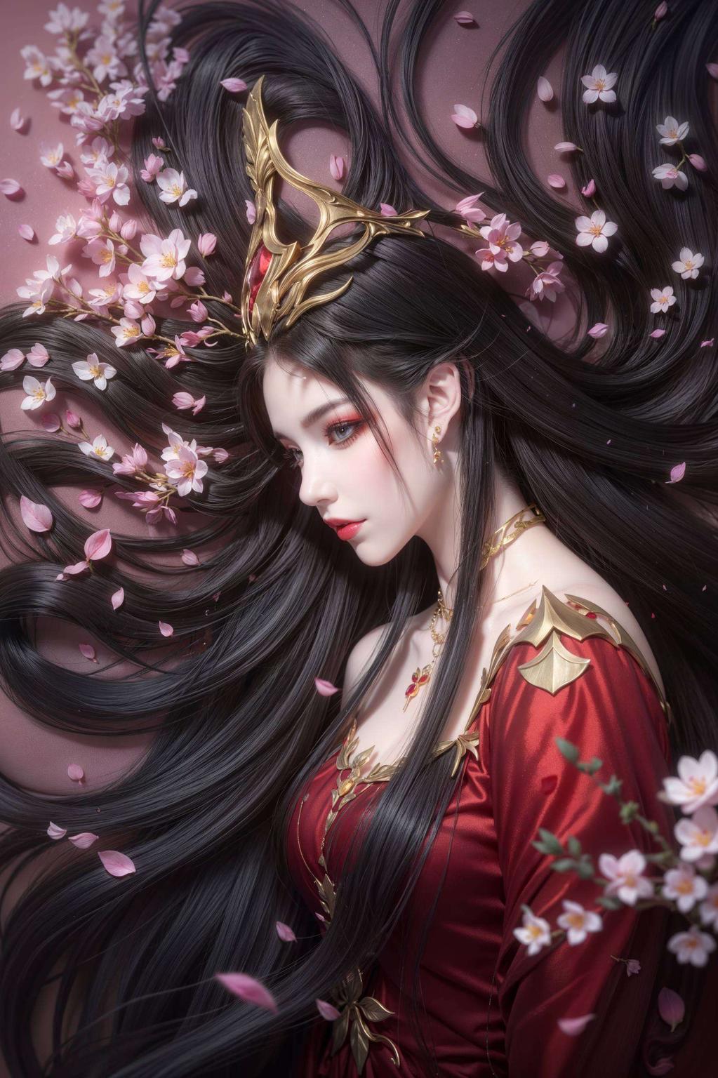 古风雅韵尽显墨绿蛇影舞动