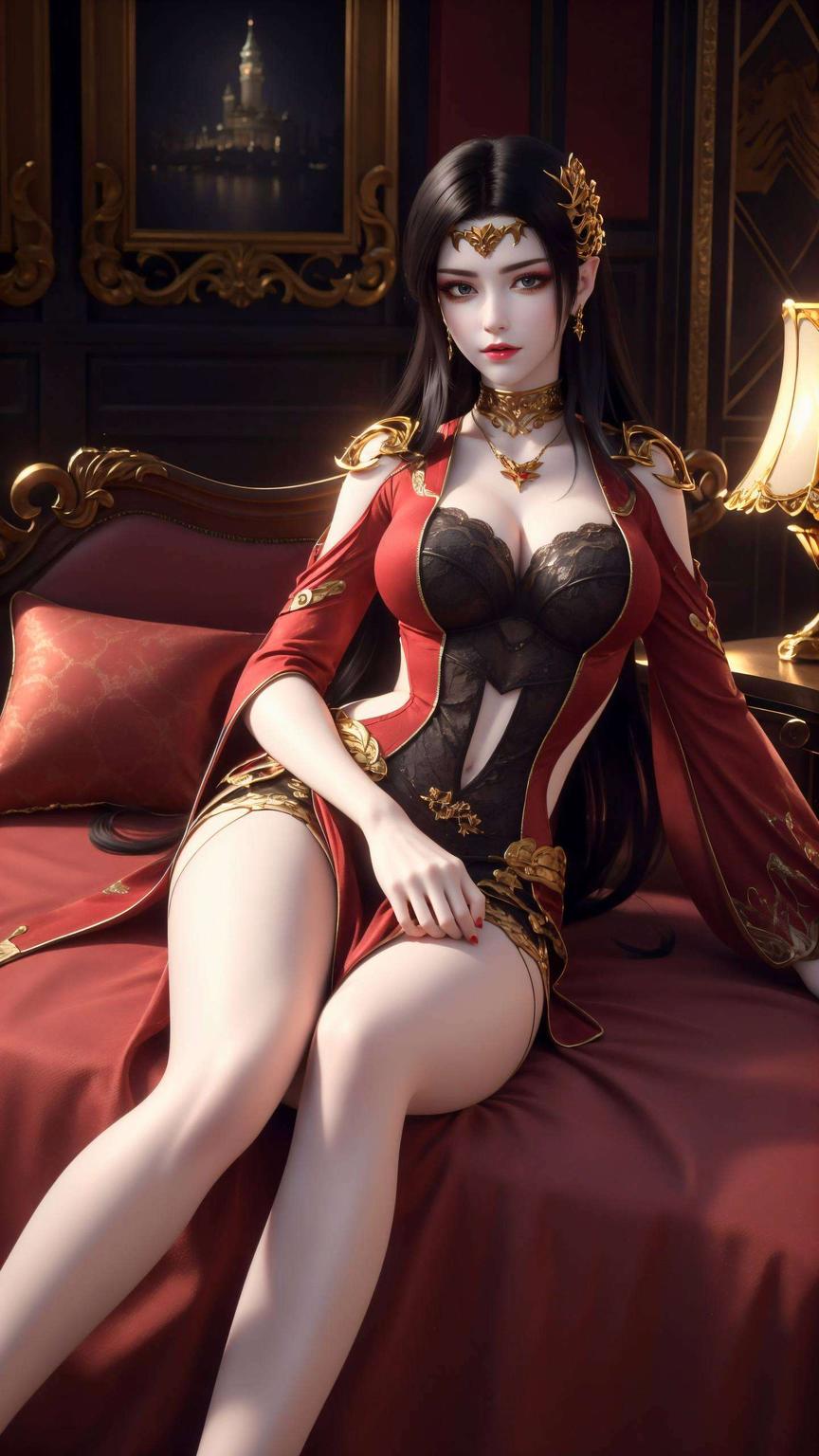 感受蛇女王的魅力风采霸气侧漏