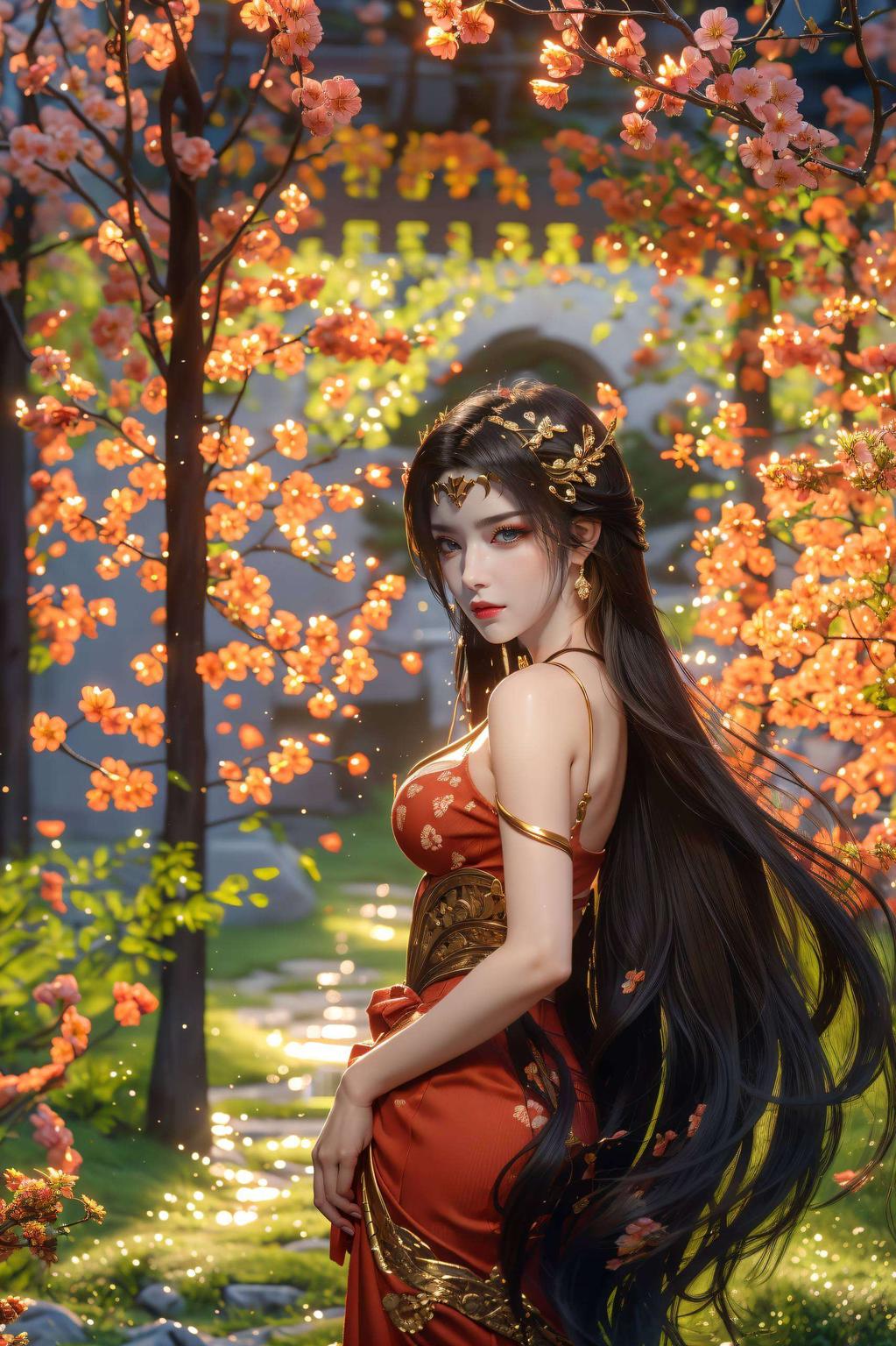 眼神魅惑细节精致