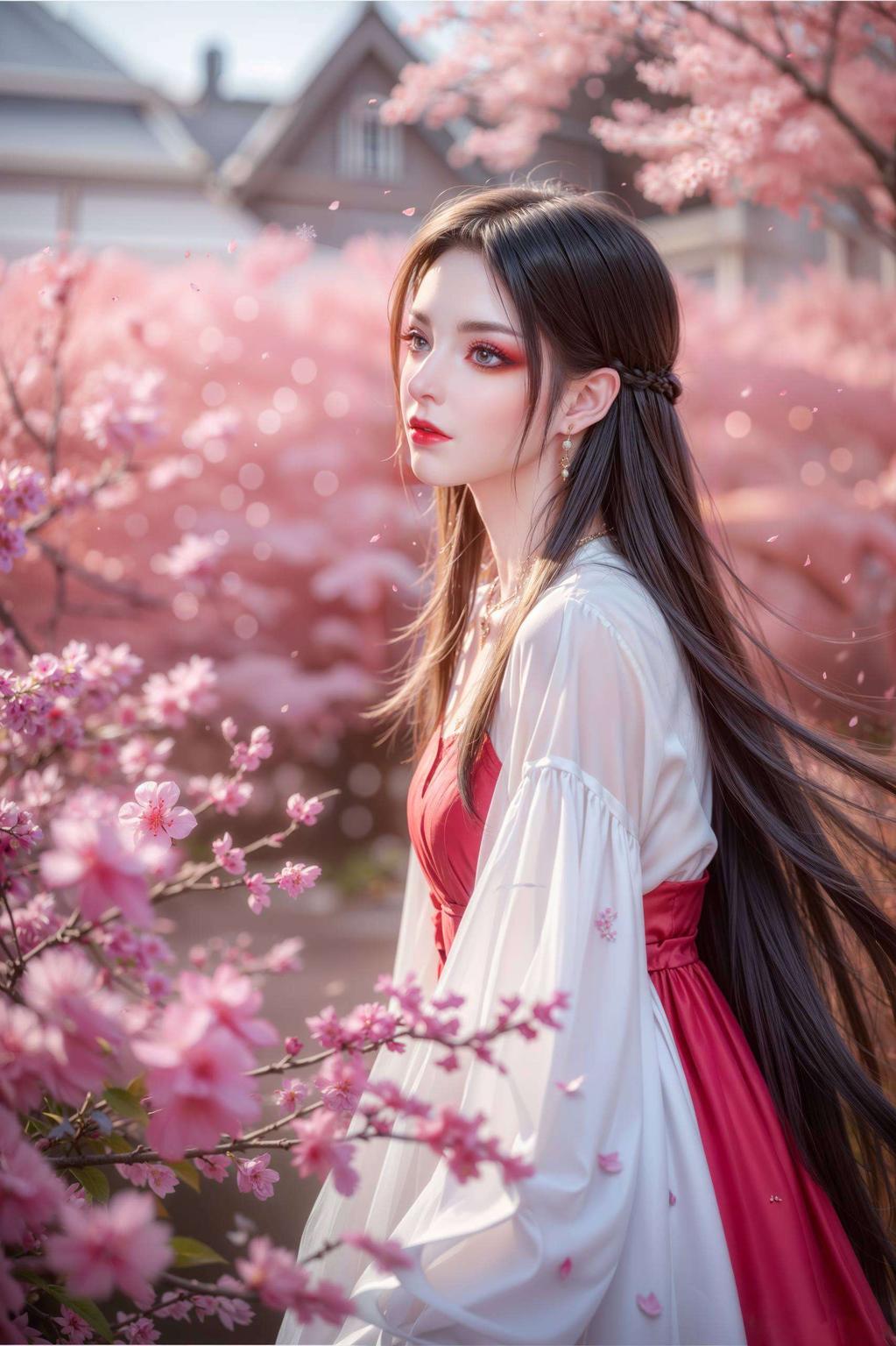 蛇发飘逸美杜莎的眼神深邃