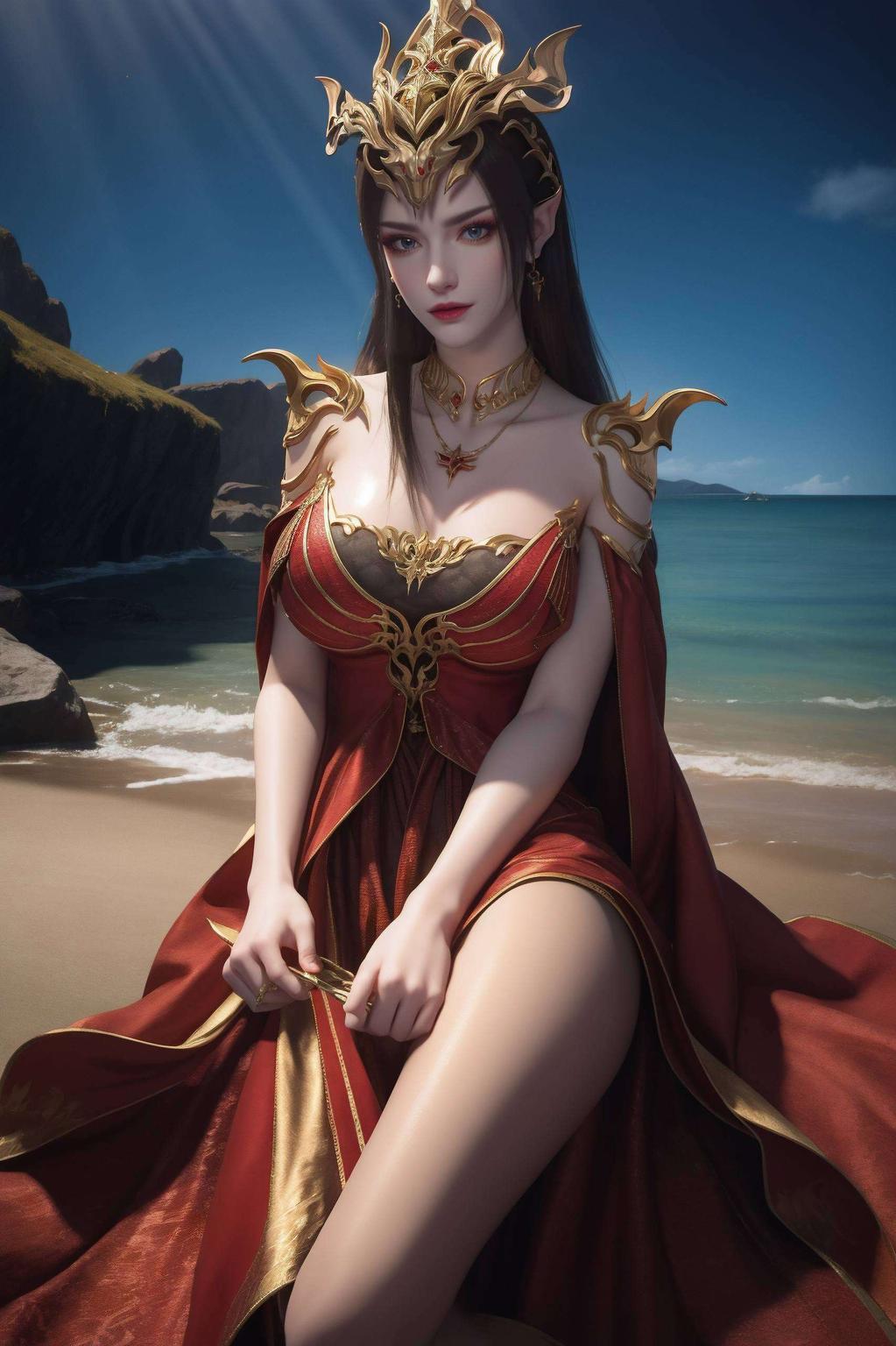 蛇发飘逸让人一眼难忘