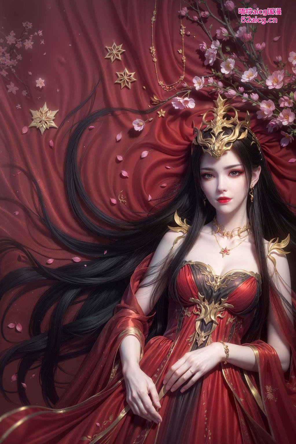 温柔的东方元素神秘的眼镜蛇发