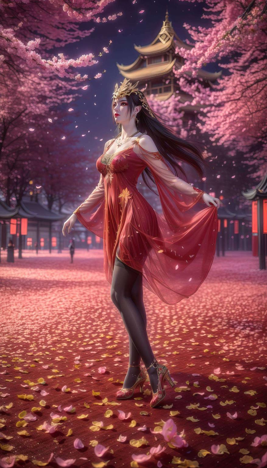 粉色梦幻苹果专属！《斗破苍穹》美杜莎高清4K壁纸