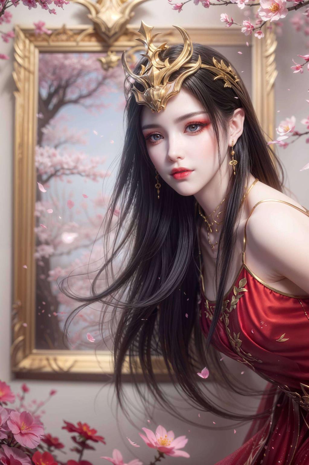斗破苍穹中美杜莎女王震撼亮相冷艳眼神配上神秘纹身