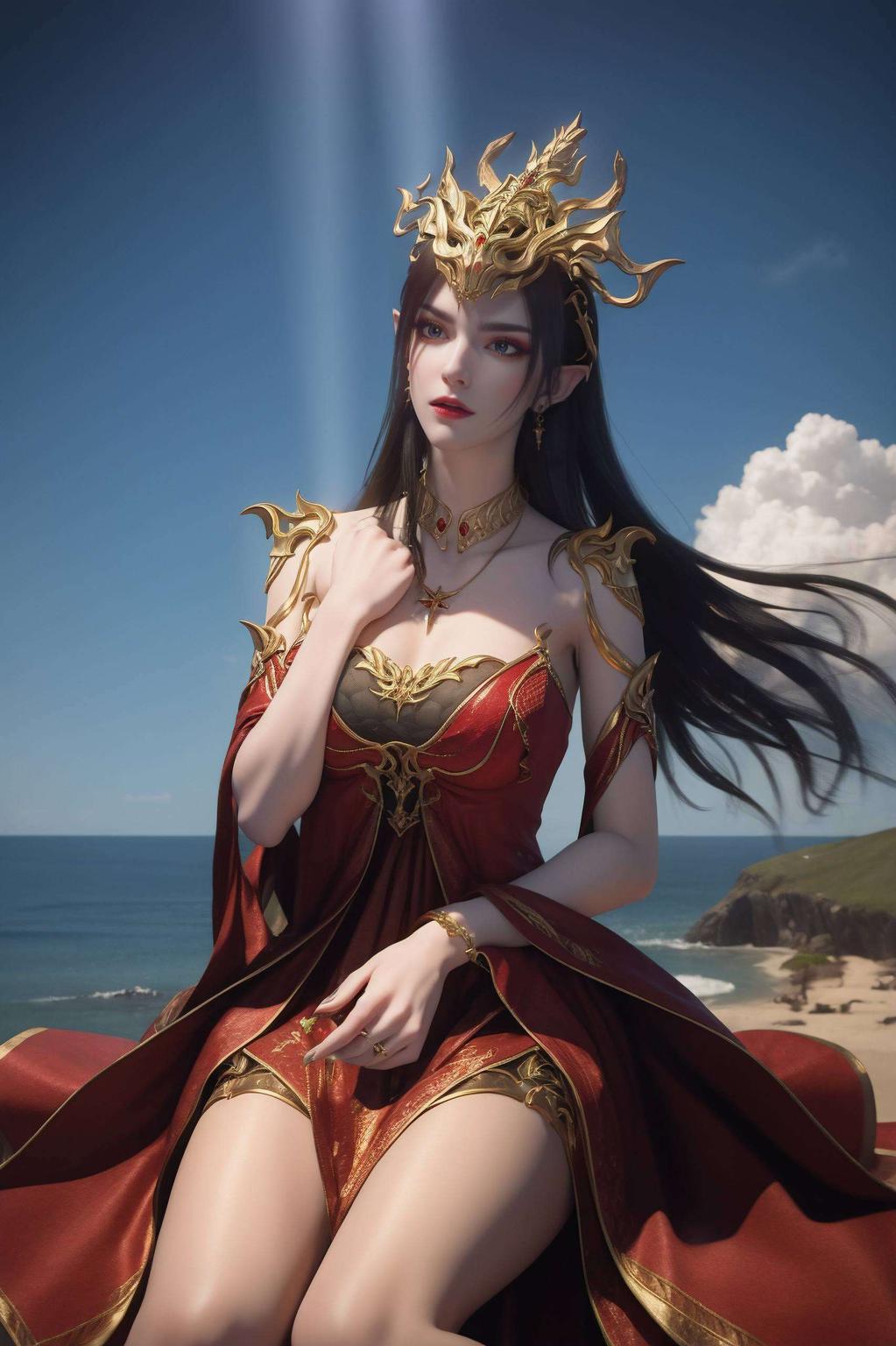 美杜莎高清壁纸古香古色