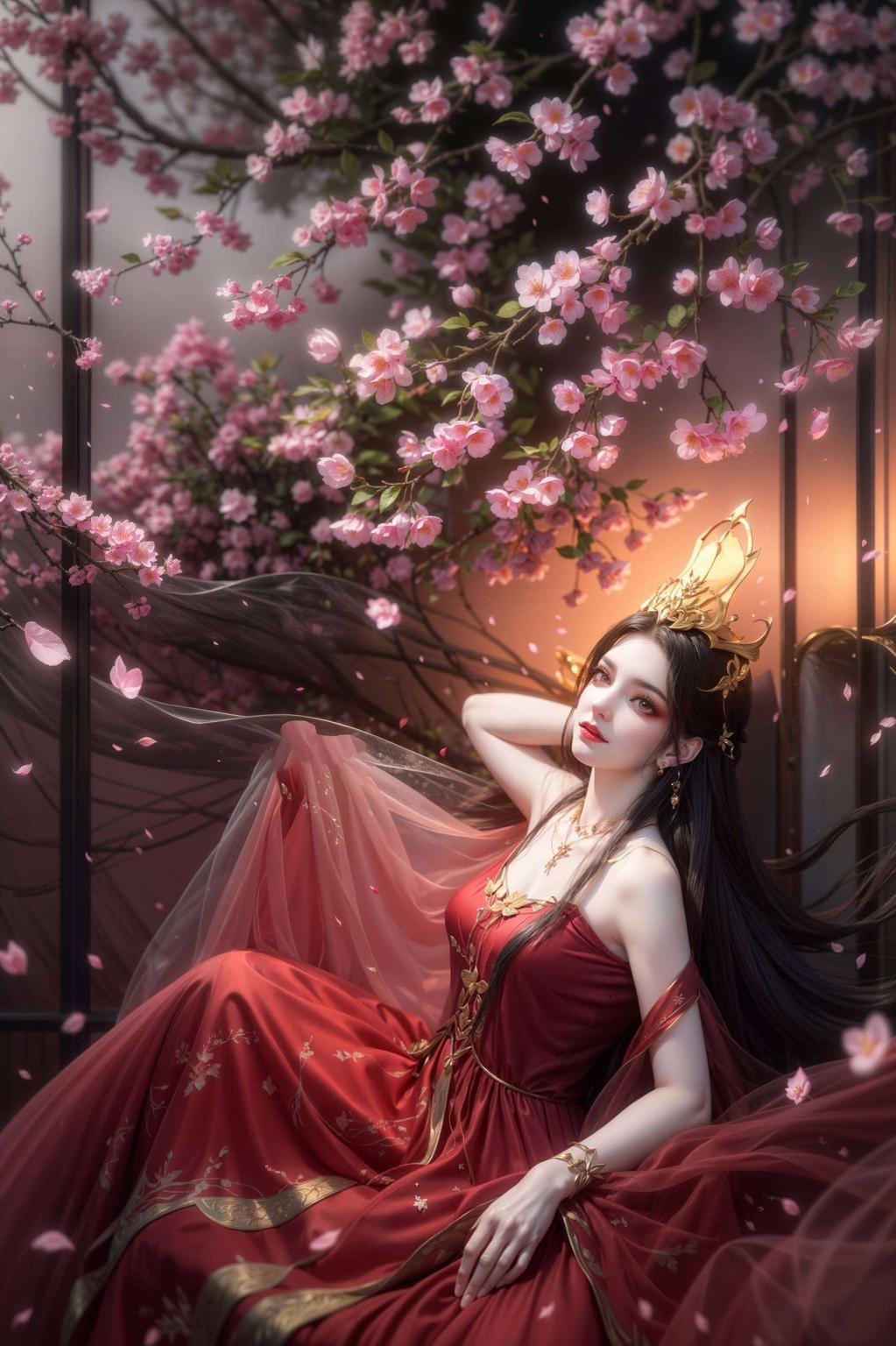 神秘的美杜莎眼神深邃黑白灰调质感