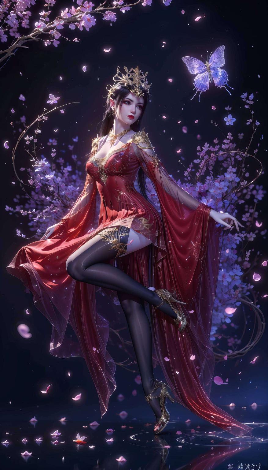 国漫女神美杜莎动态壁纸特效炫酷