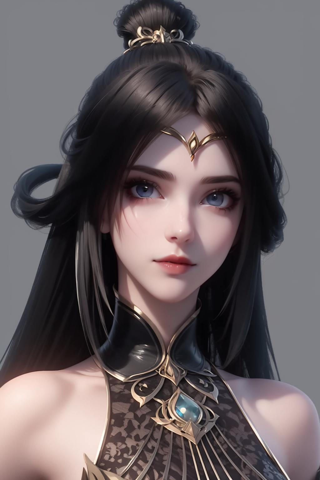 魔女神秘的眼神简直美爆了！看这细腻的画质