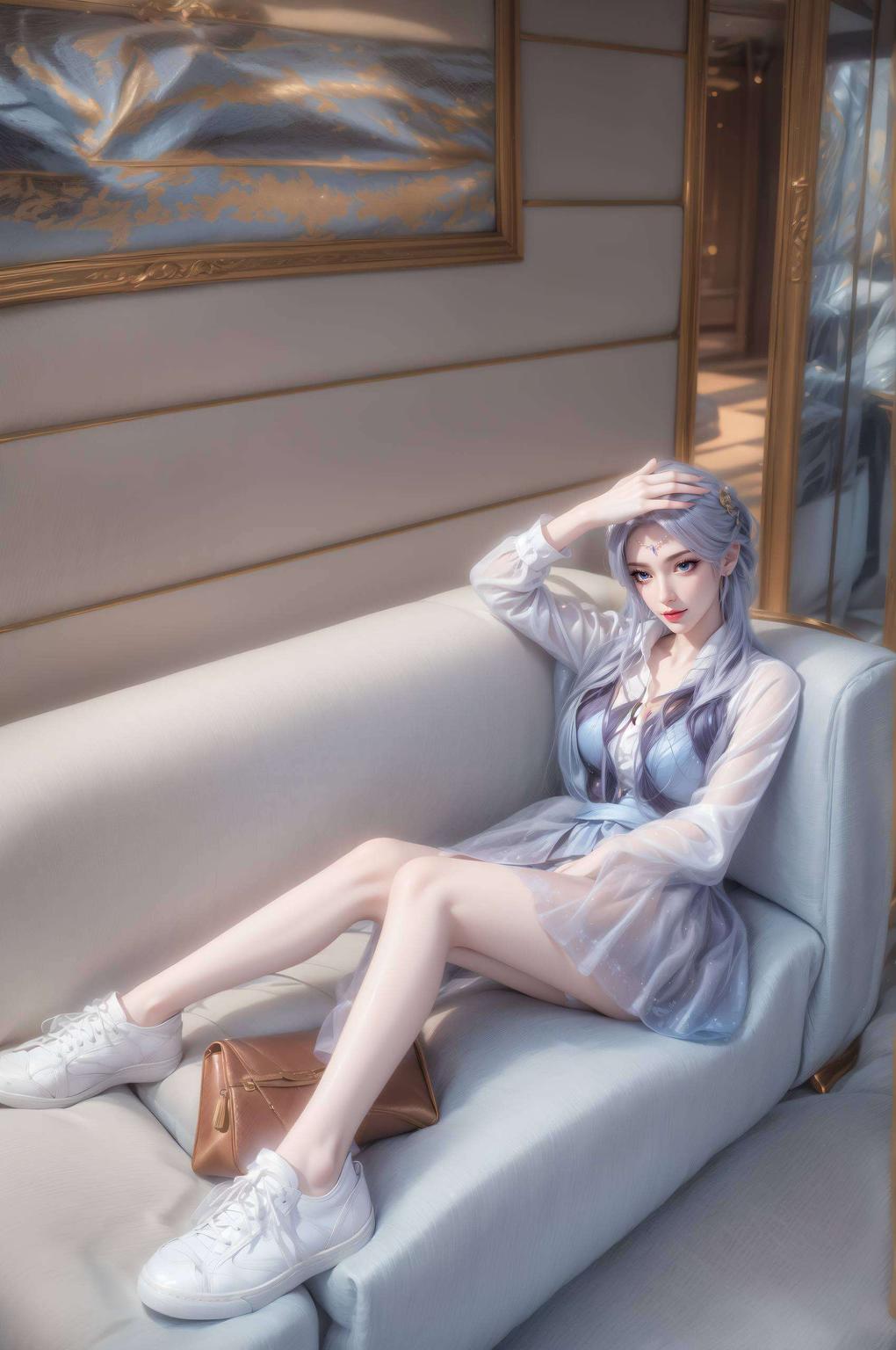 简洁线条勾勒出小蝶轻盈舞姿温柔呵护你的双眼