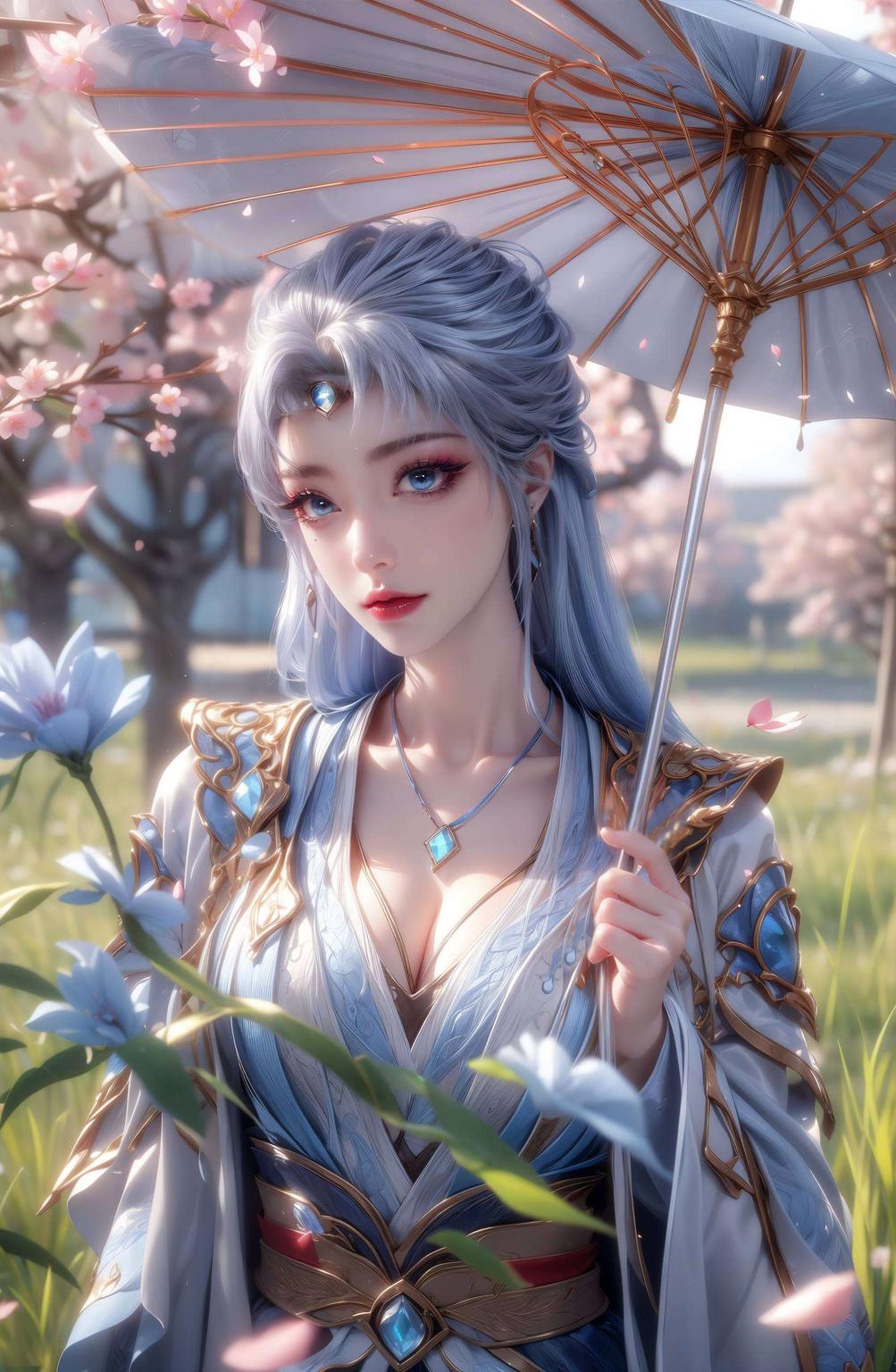 炫彩电脑背景精美二次元壁纸