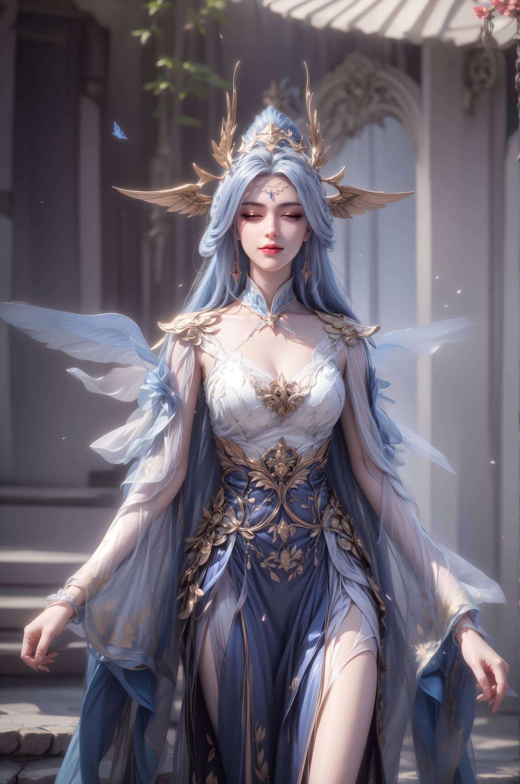 宁雨蝶翩翩舞手机瞬间化身炫彩画卷