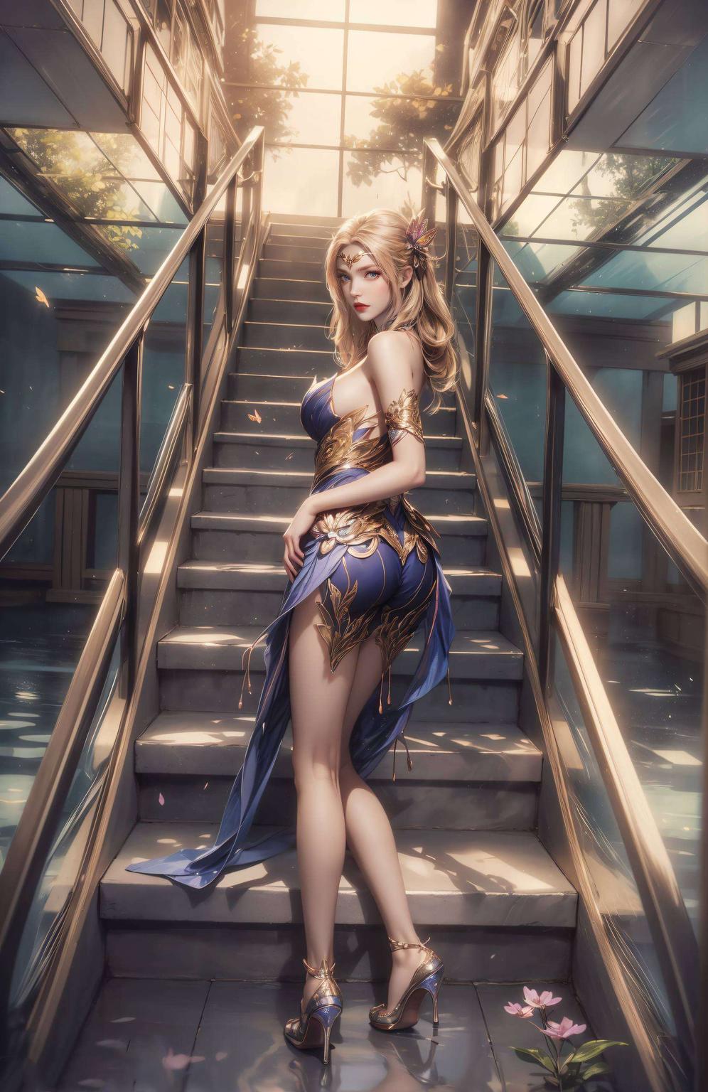 古香古色壁纸千仞雪与比比东同框