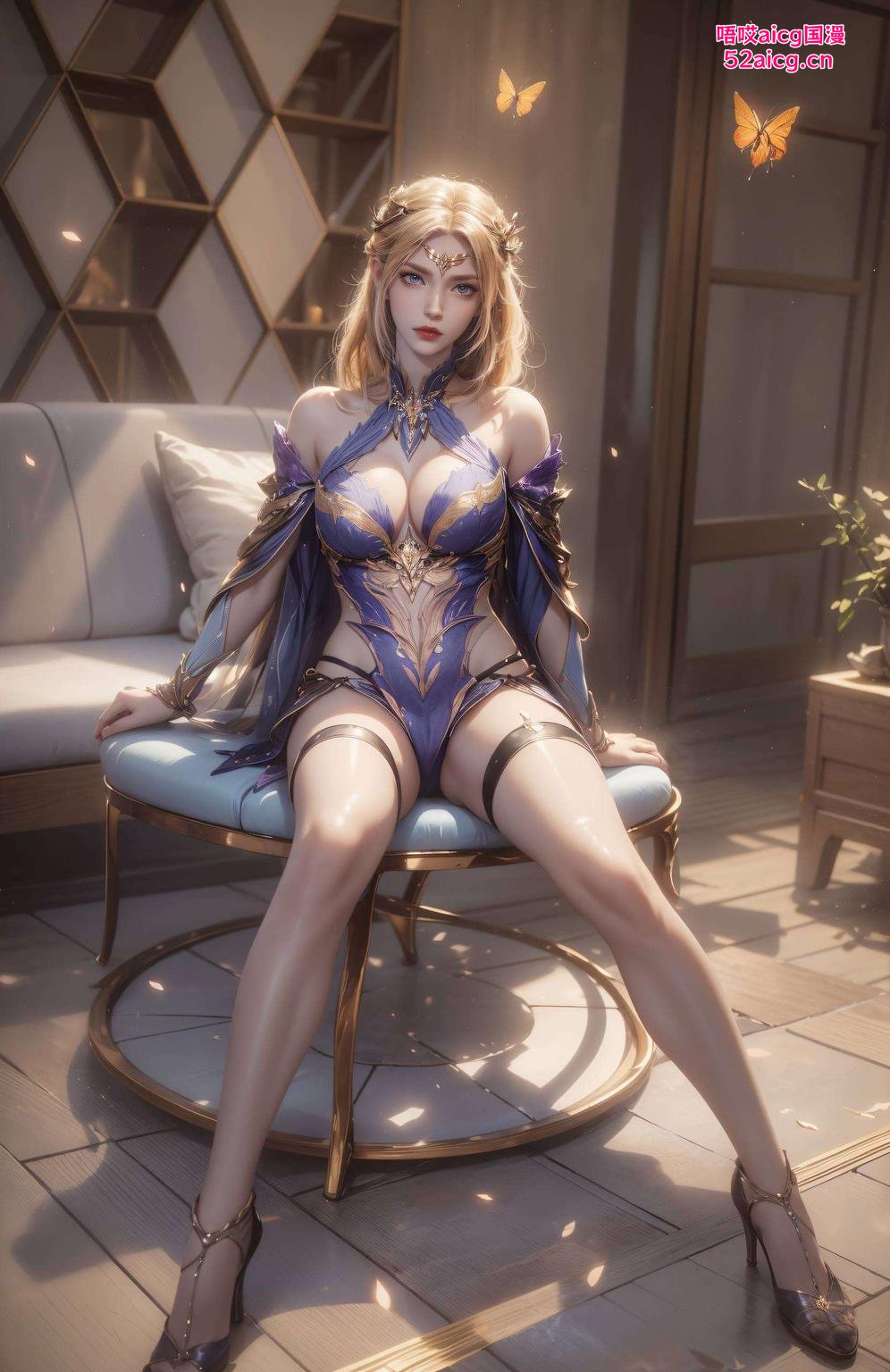 千仞雪新建模壁纸细腻描绘