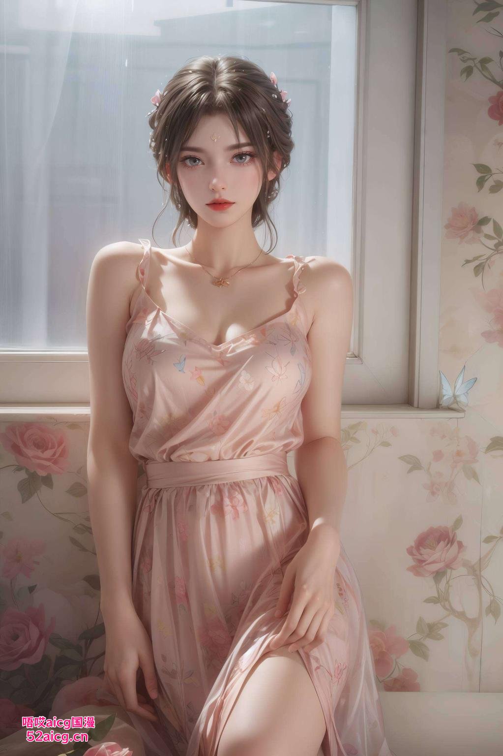 一图定格清新视界清漪身材壁纸