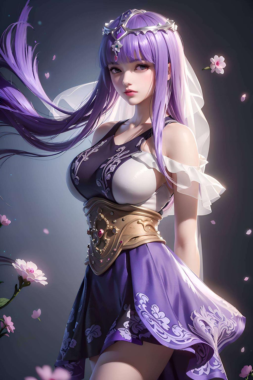 粉色梦幻甜美画风