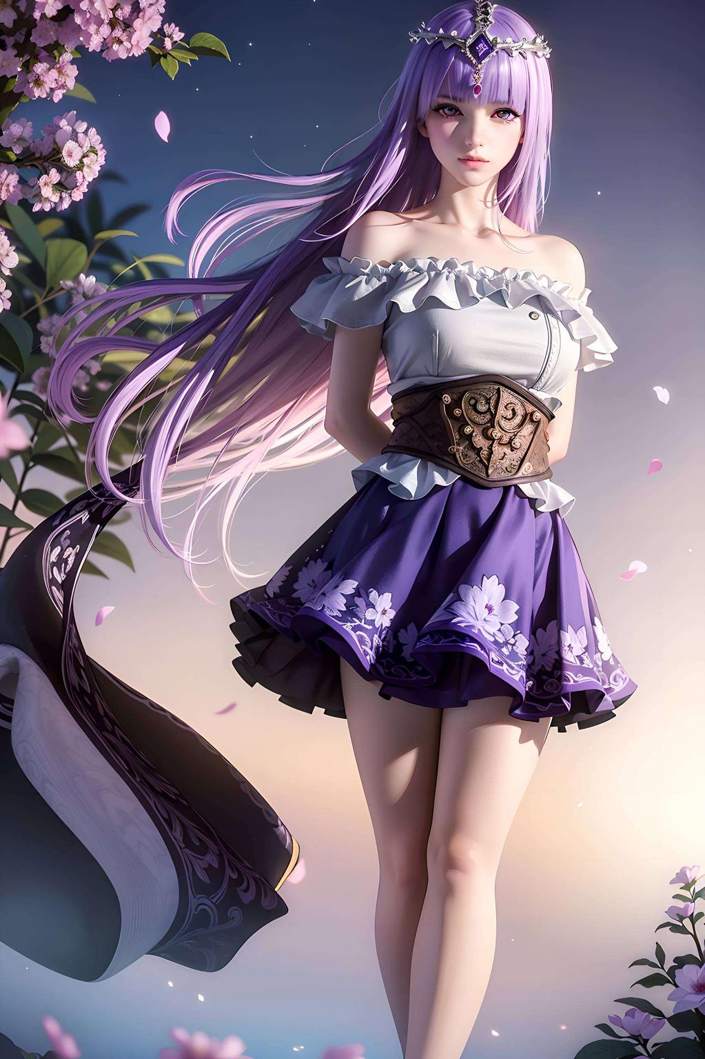 这动漫少司命壁纸Pc背景图片更是震撼