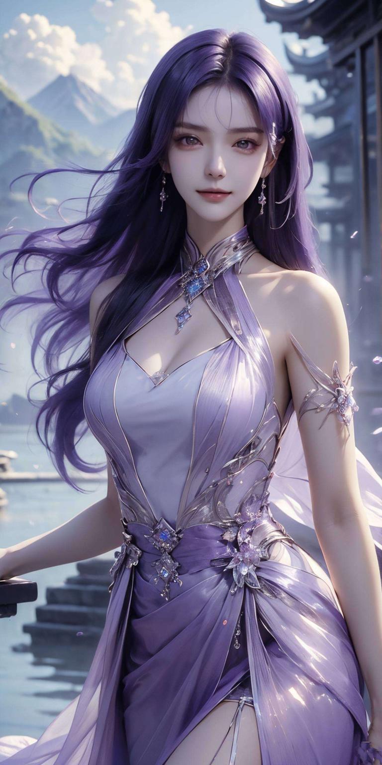 动漫迷们！这款高分辨率圣采儿全身壁纸圣采儿那可爱的身影