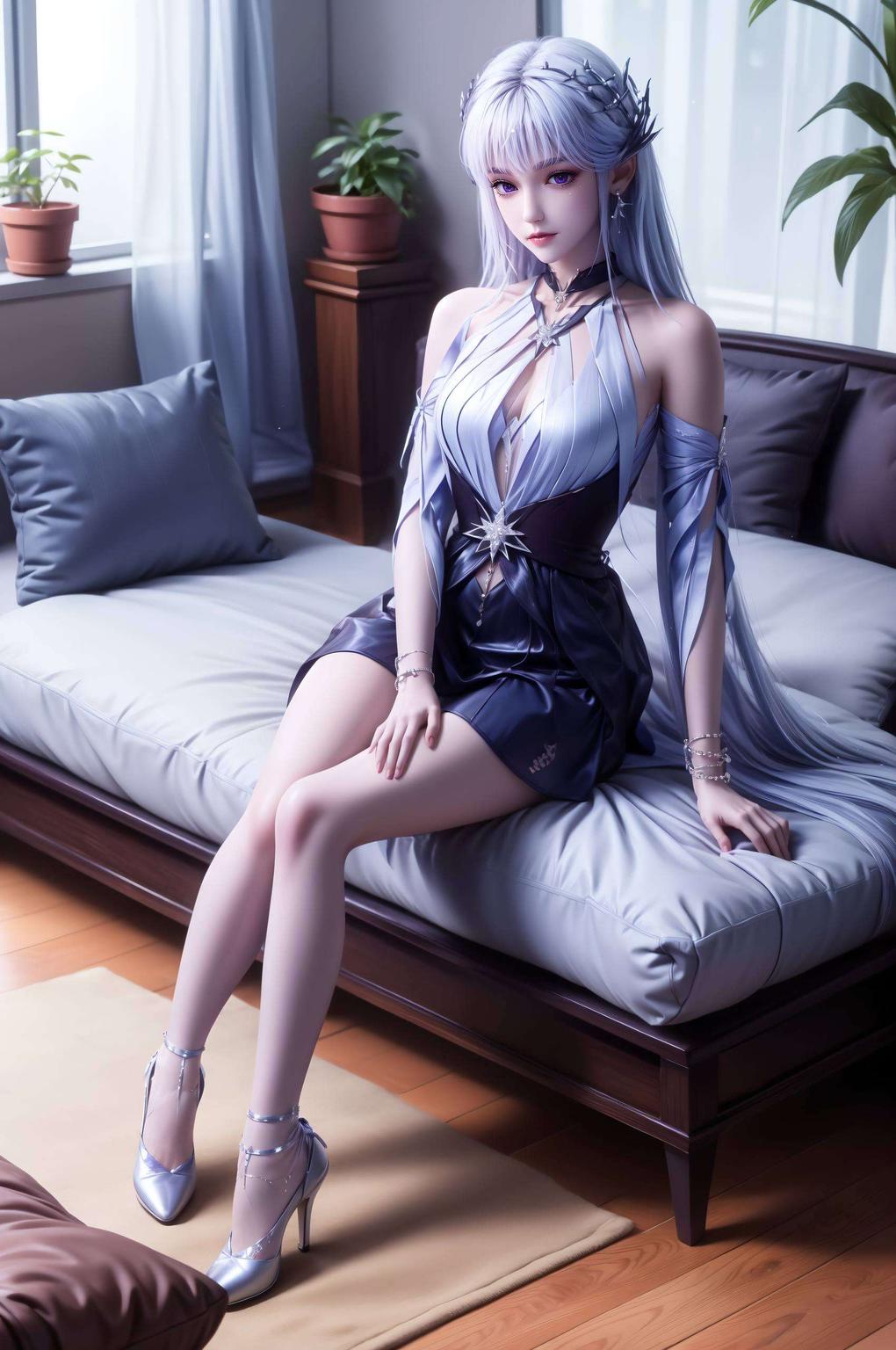 今天给大家带来一款超养眼的二次元炫彩壁纸！看这高清大图清新的色彩搭配