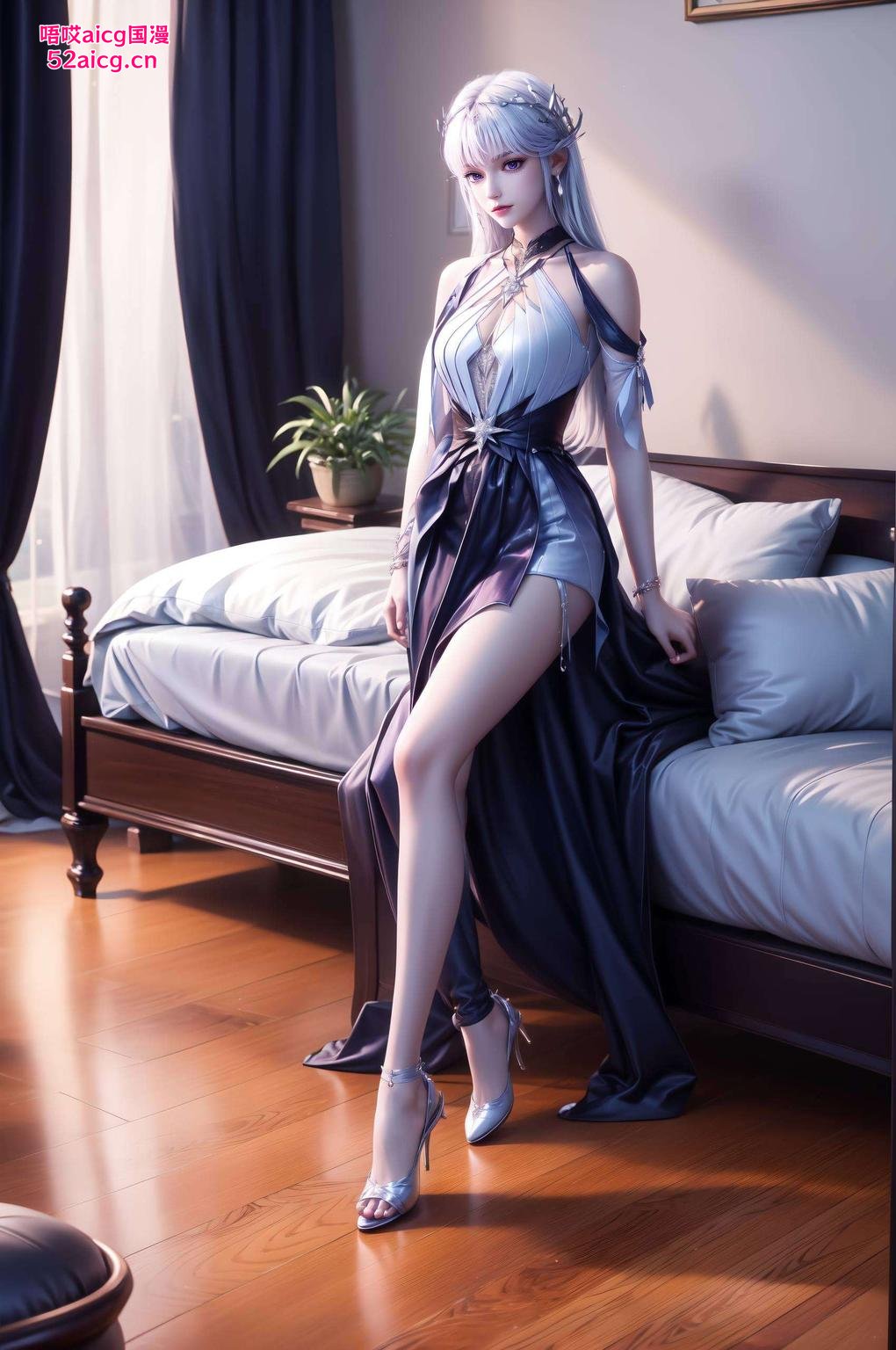 古风壁纸新境界！圣采儿坠入深渊美得让人心醉神迷