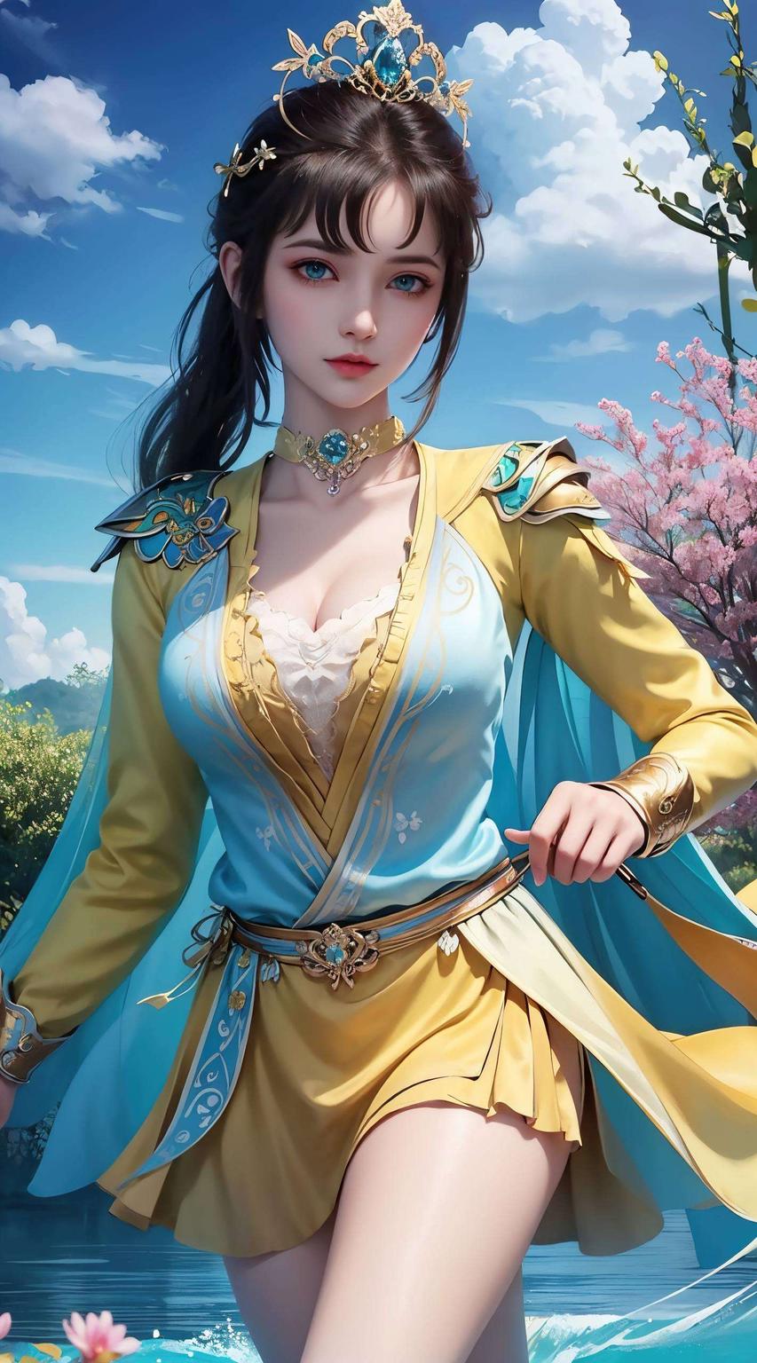 点亮桌面风景红衣烈焰