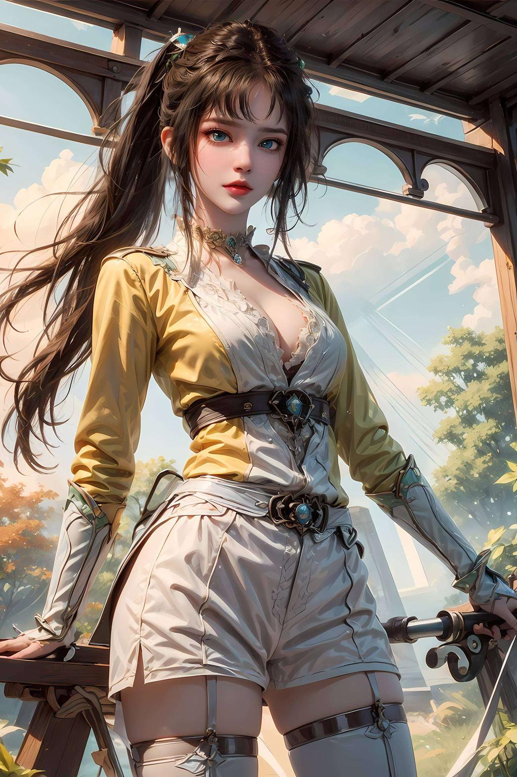 专为iPad打造！看看这款以《我是少年歌行》中的司空千落为灵感的漫画壁纸让你的平板瞬间变身江湖画卷！