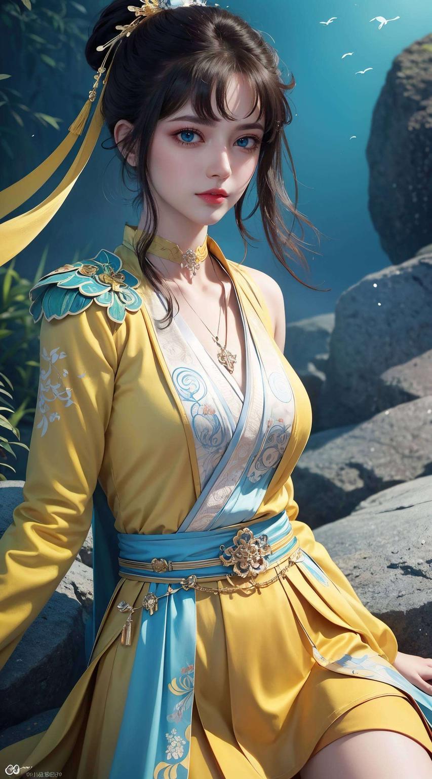 置身于如画风景感受古风韵味