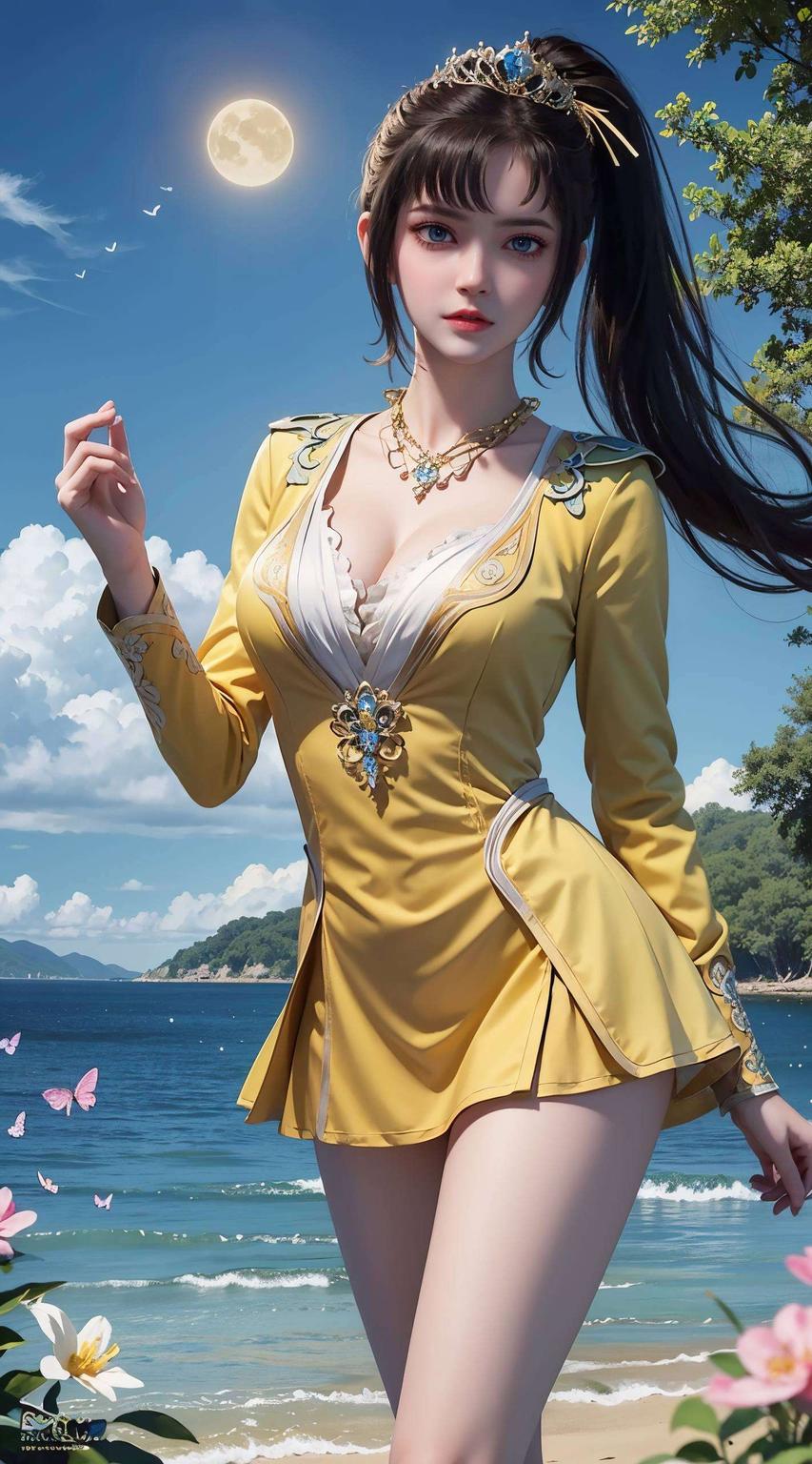 苹果桌面必备！高清画质国漫女神司空千落