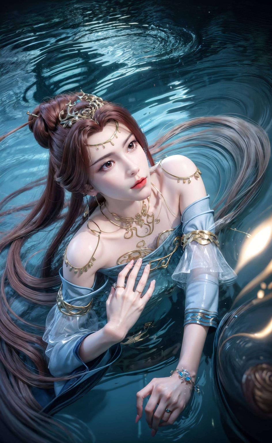 灵动的大眼睛甜美的笑容