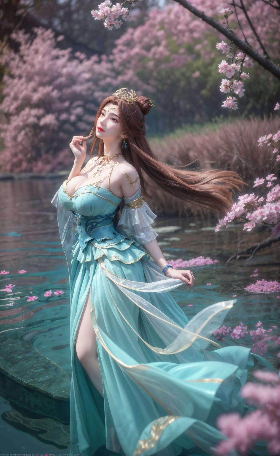 主角是我们的人气角色苏灵韵苏灵韵英姿飒爽