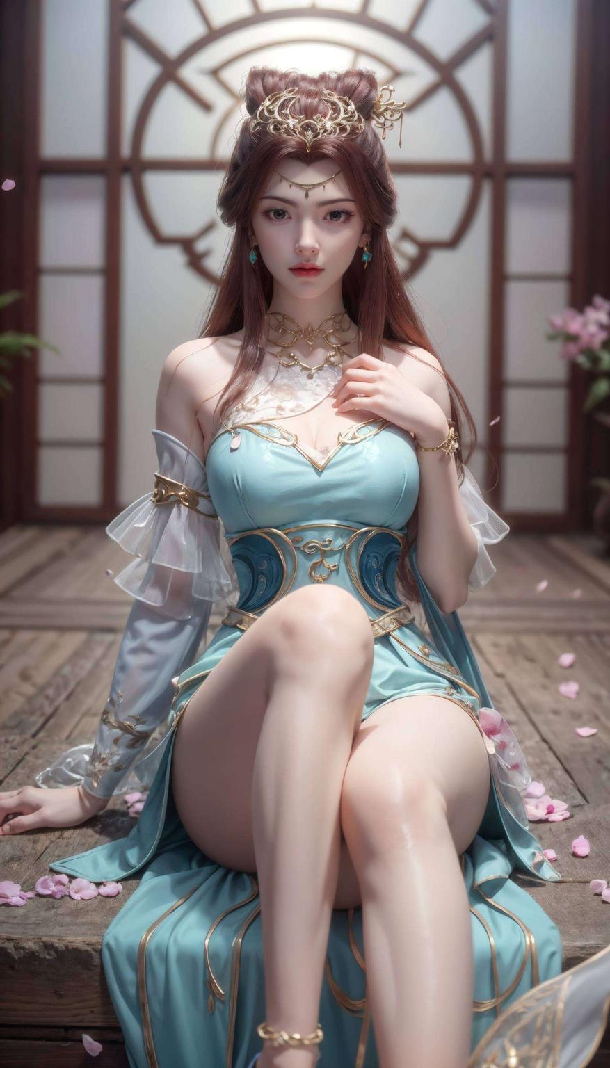 笑容甜美“大家好