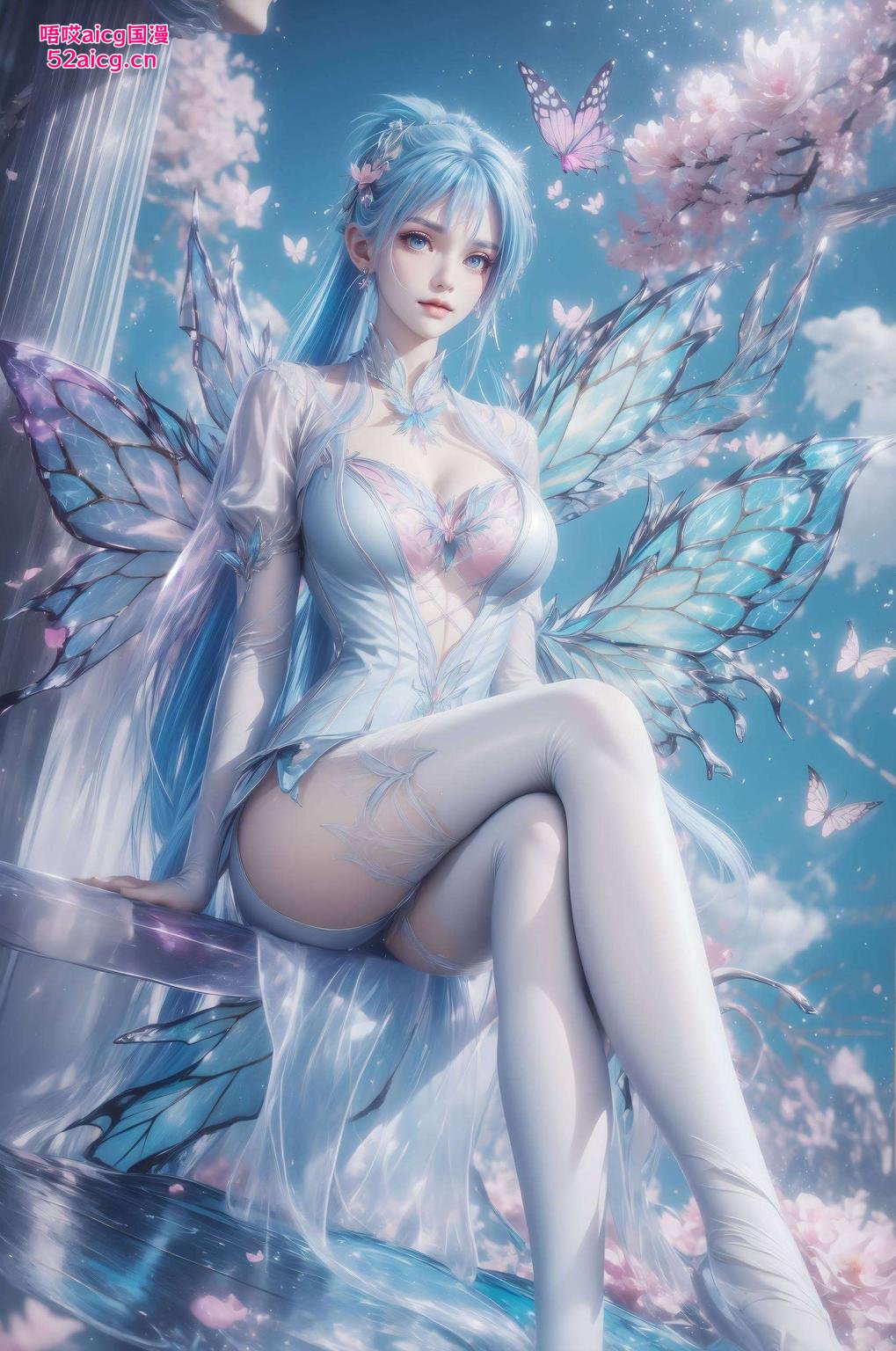 她优雅地舞动着手中的魔法棒“嘿