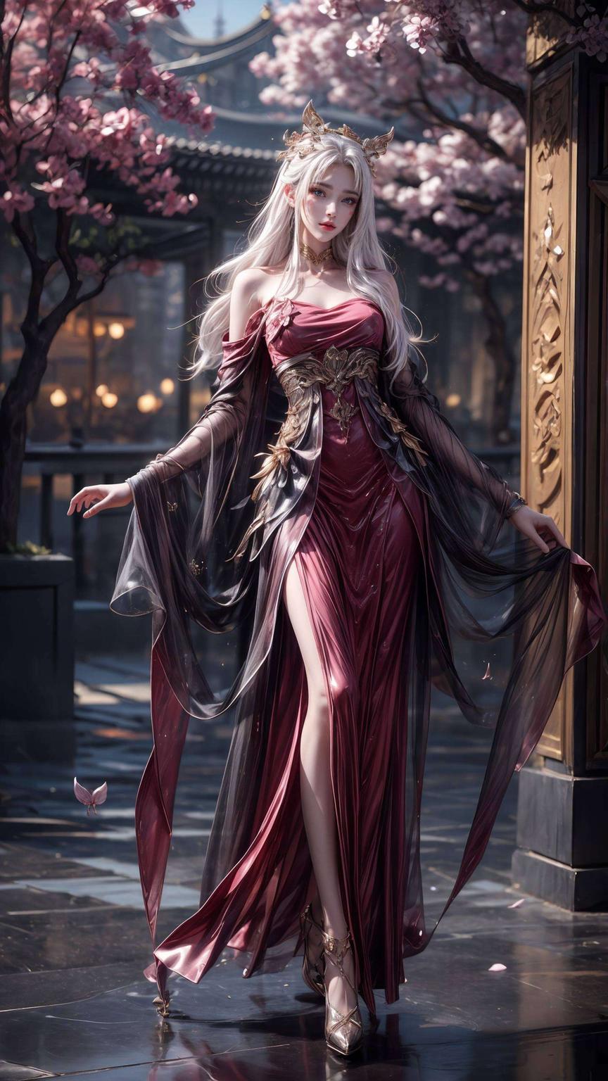 让你的电脑桌面瞬间仙气满满！快来看看这优雅灵动的身姿每一帧都是壁纸界的艺术品哦！