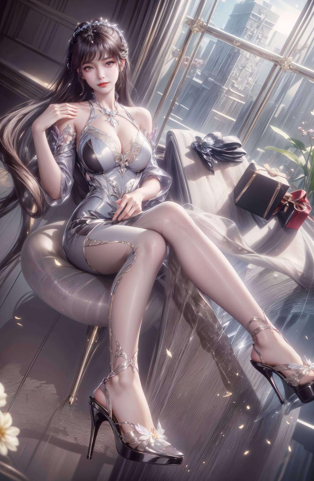 梦幻色彩搭配让你的电脑桌面瞬间变身Ins风！高清动漫角色