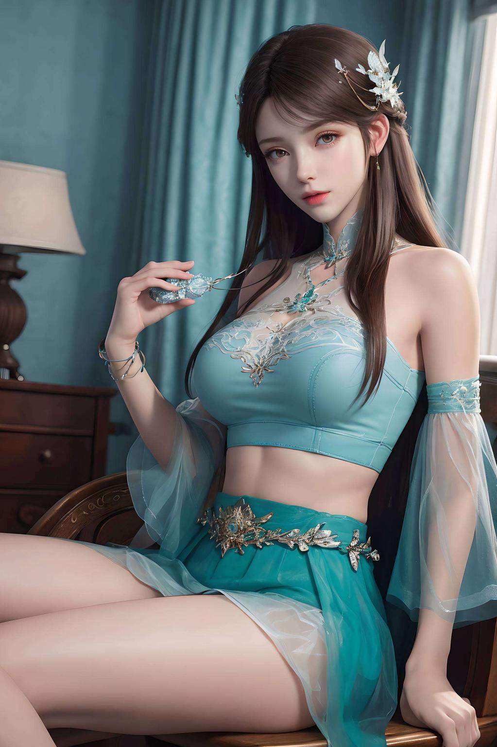 高清呈现萧薰儿最新版图片为你的Win10电脑带来独特视觉体验