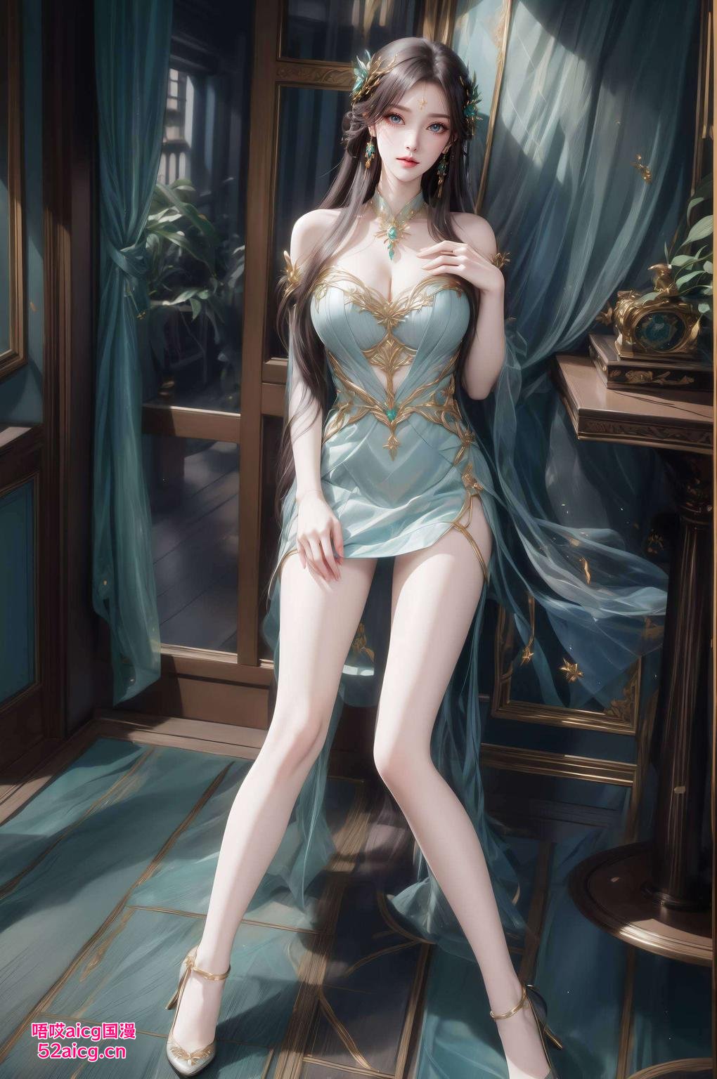 这款高清宽屏壁纸来啦！看萧炎和薰儿同框你的iPad瞬间变身为动漫迷的专属小天地！