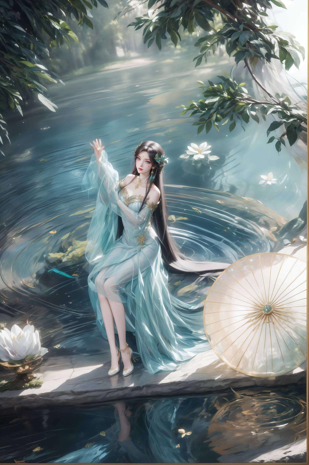 斗破苍穹迷们看过来！萧薰儿骑马壁纸英姿飒爽